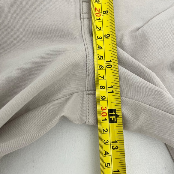 Peter Millar EB66 Mens 36x32 Chino Pants Khaki Beige Classic Fit 2-Way Stretch - Picture 12 of 14